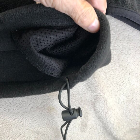 Subway Series 2000 Men's Fleece Jacket XL 1/4 Zip Embroidered Black Vintage - Picture 8 of 12